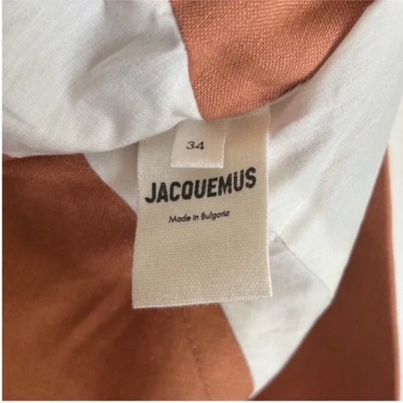 Jacquemus La Robe Saudade Asymmetrical Dress